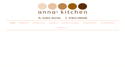 Desktop Screenshot of annaskitchen.info